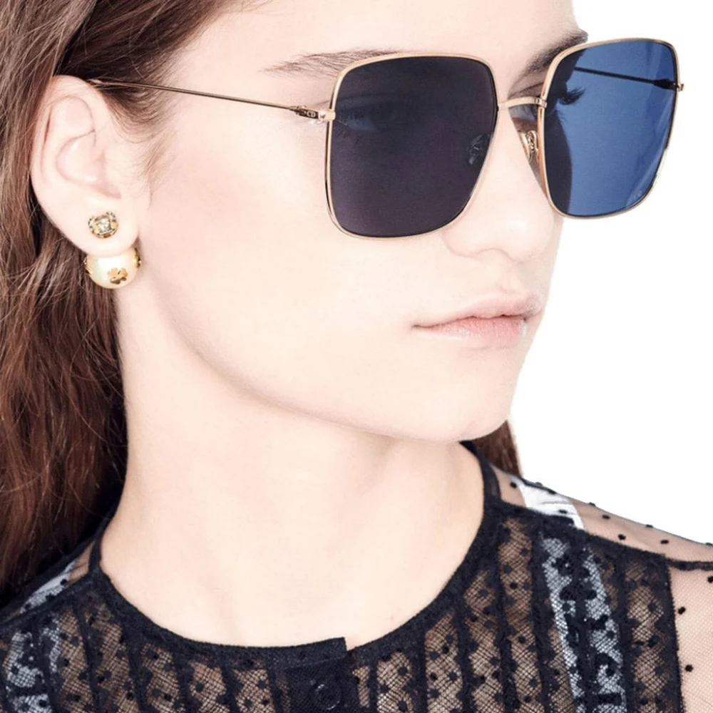 Dior Gold and Black Sunglasses - Picture 8 of 8